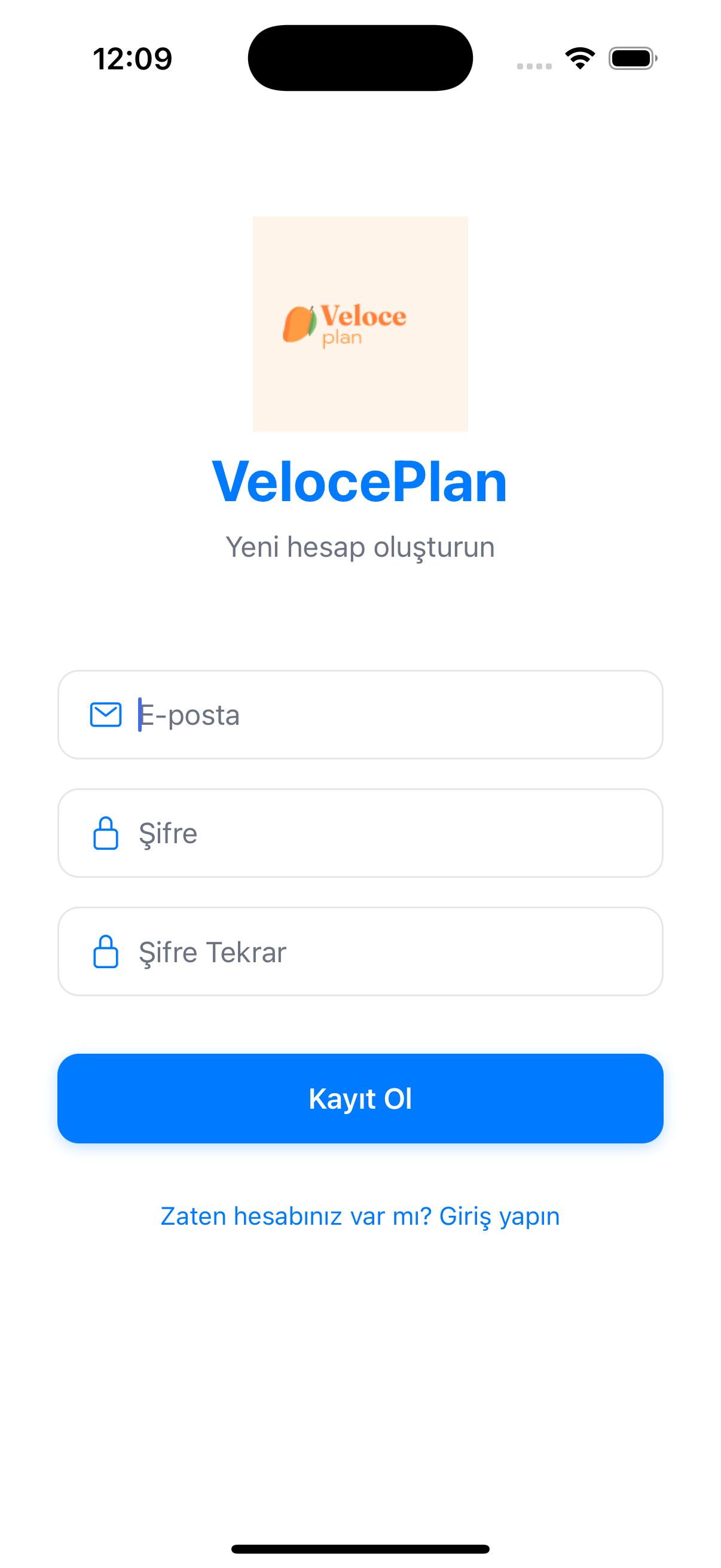 VelocePlan Screenshot 1